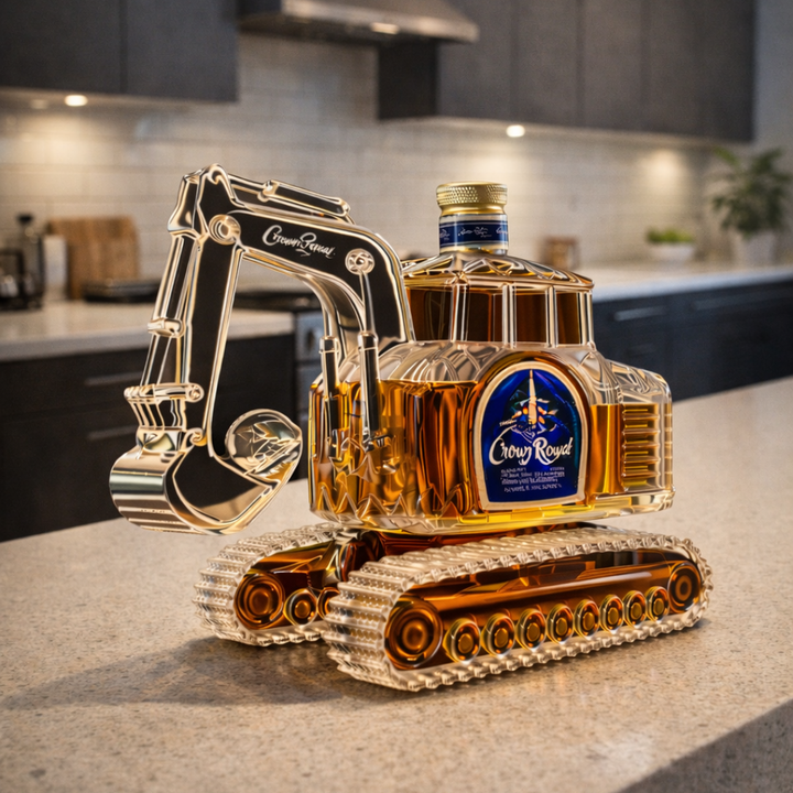 Carafe à Whisky – Édition Pelleteuse