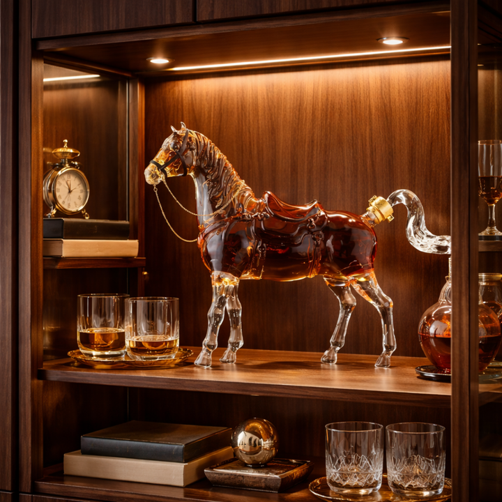 Carafe à Whisky – Édition Cheval