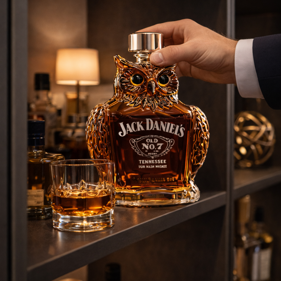Carafe à Whisky – Édition Hibou