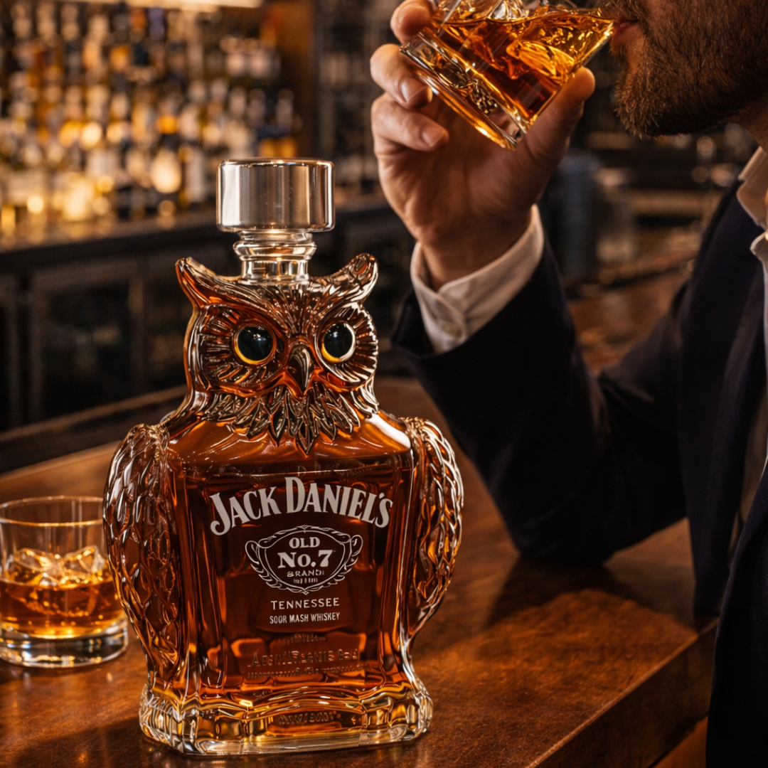 Carafe à Whisky – Édition Hibou
