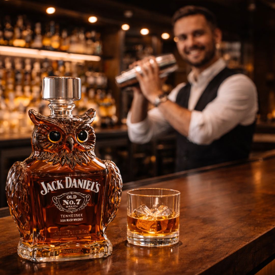 Carafe à Whisky – Édition Hibou