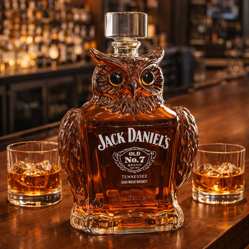 Carafe à Whisky – Édition Hibou