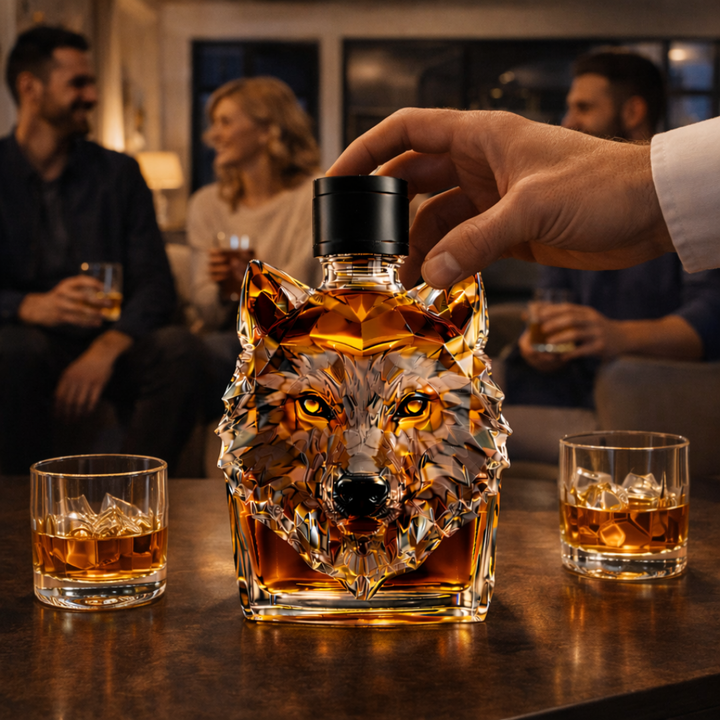 Carafe à Whisky – Édition Loup