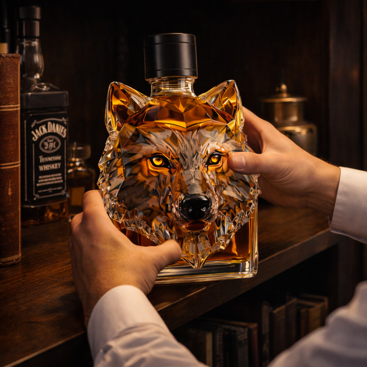 Carafe à Whisky – Édition Loup
