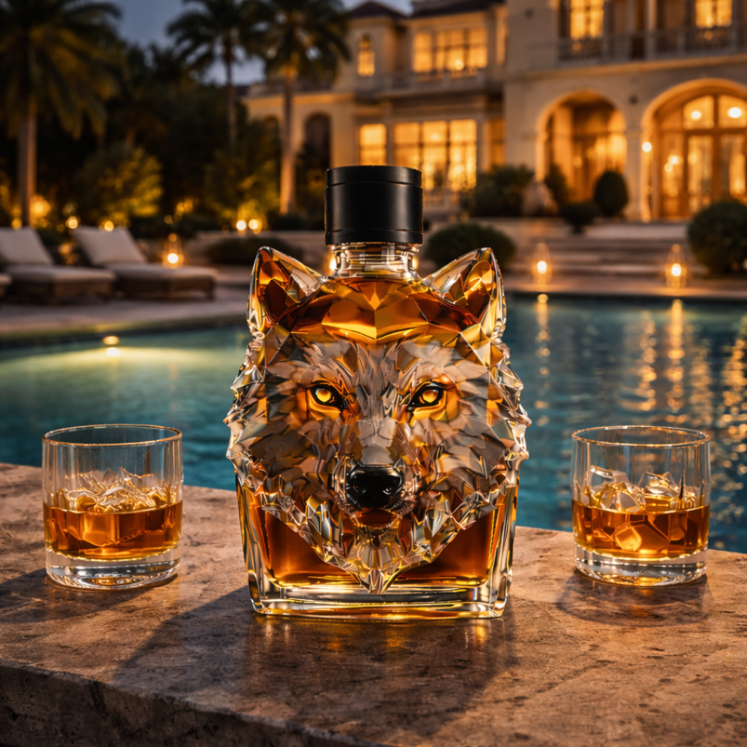 Carafe à Whisky – Édition Loup