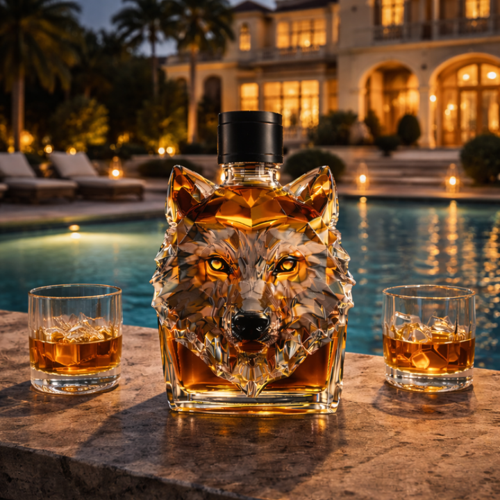 Carafe à Whisky – Édition Loup