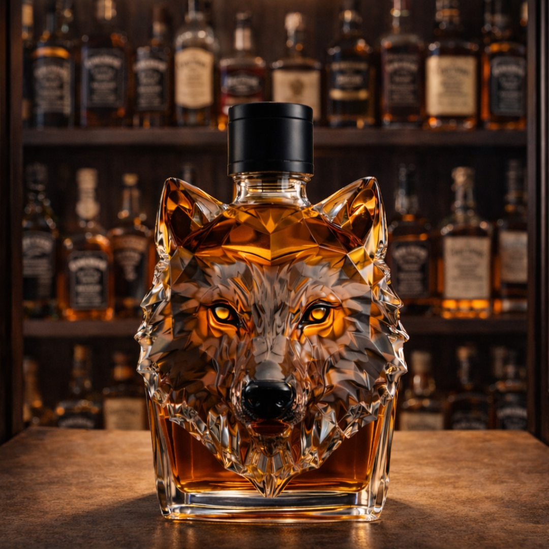 Carafe à Whisky – Édition Loup