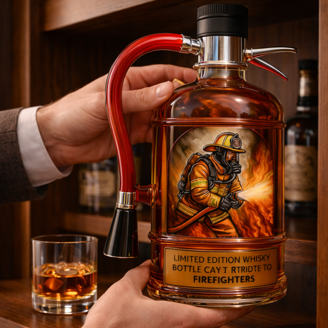 Carafe à Whisky – Édition Extincteur