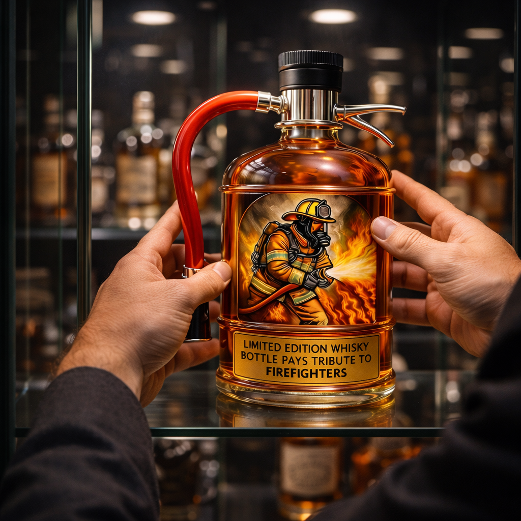 Carafe à Whisky – Édition Extincteur