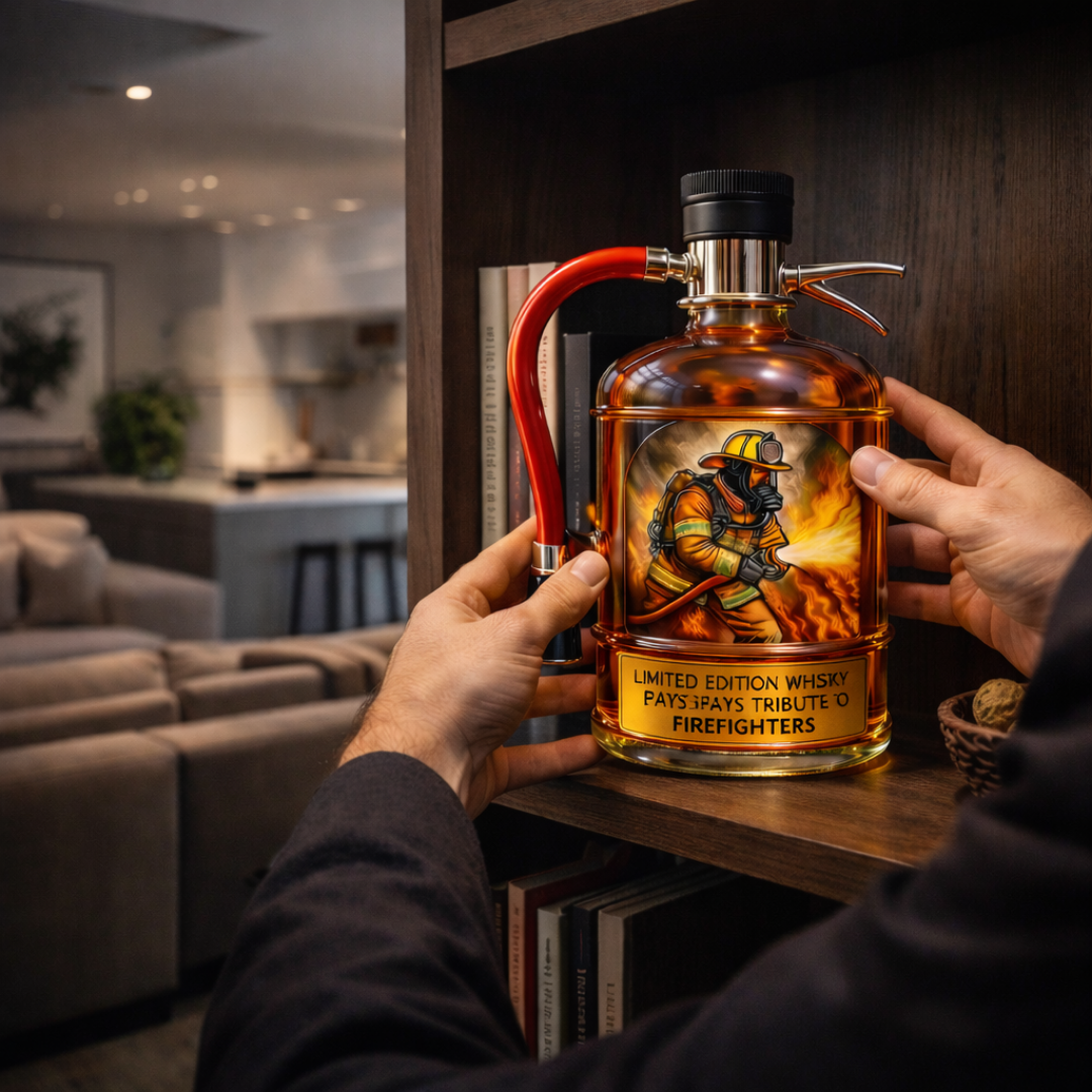 Carafe à Whisky – Édition Extincteur