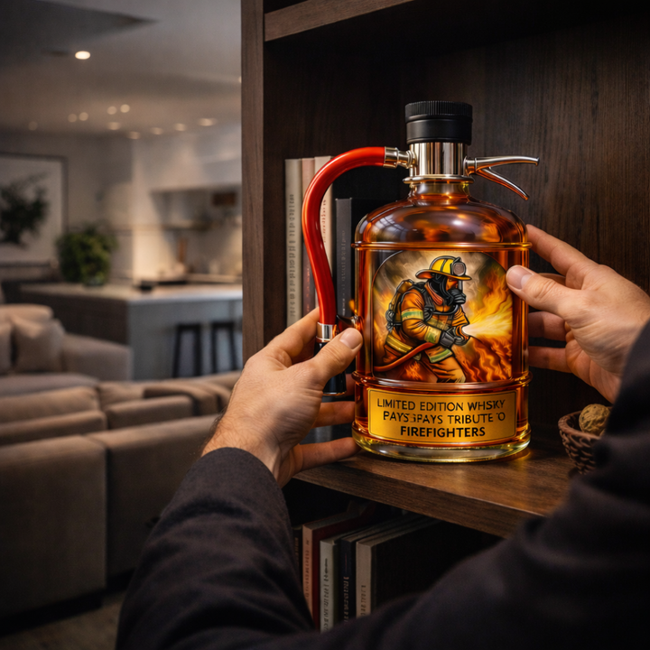 Carafe à Whisky – Édition Extincteur