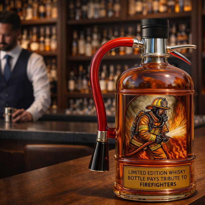Carafe à Whisky – Édition Extincteur