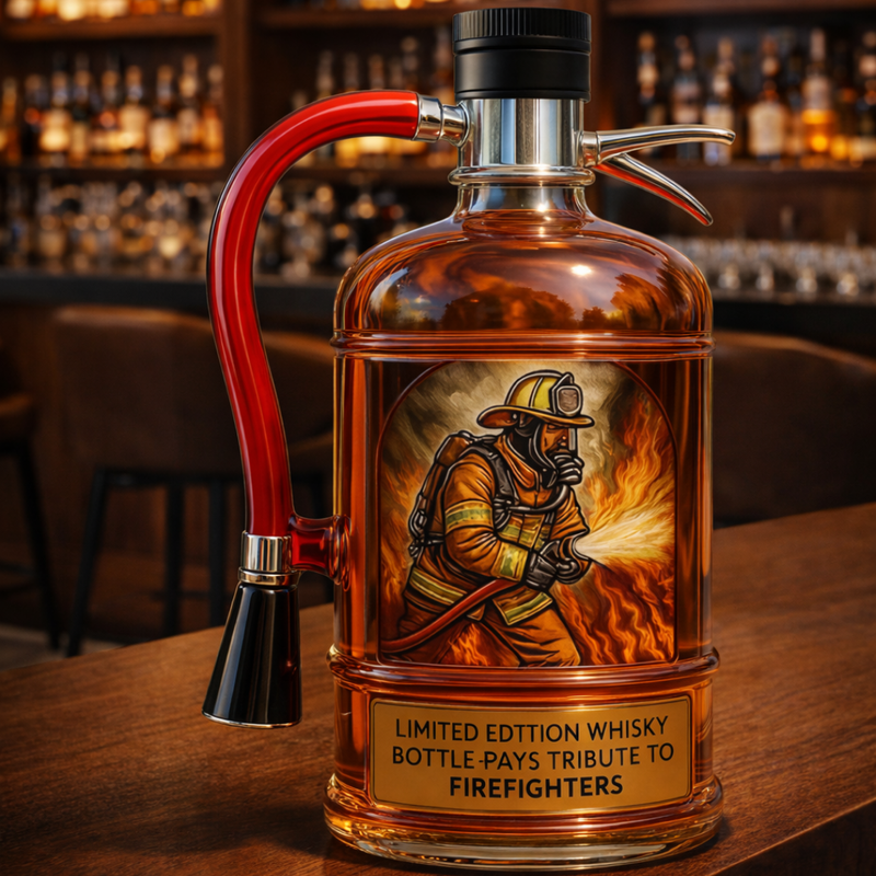Carafe à Whisky – Édition Extincteur