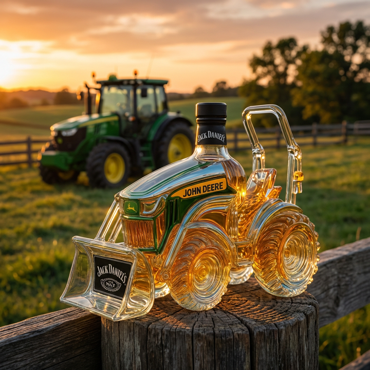 Carafe à Whisky – Édition Tracteur