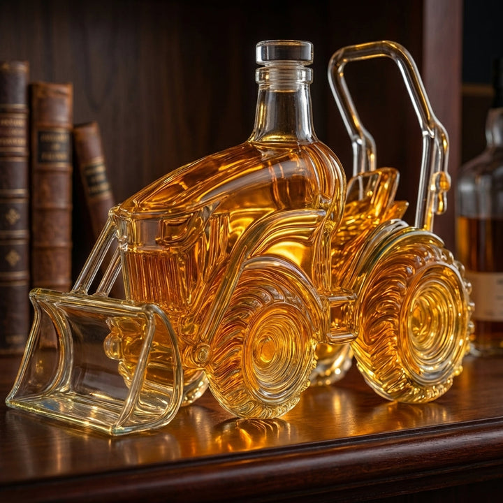 Carafe à Whisky – Édition Tracteur