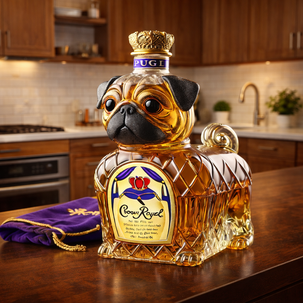 Carafe à Whisky – Édition Bouledogue Français