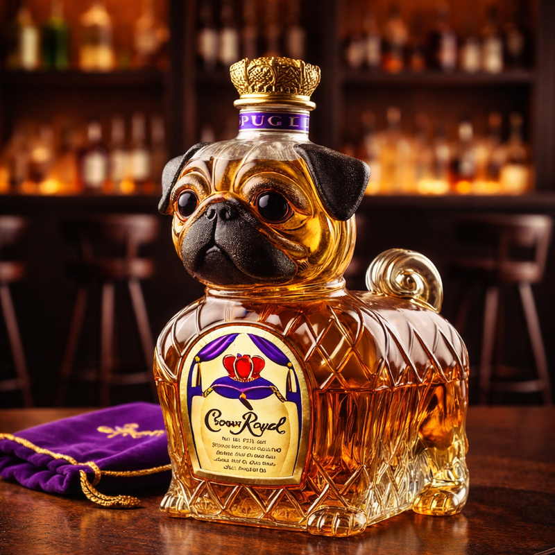 Carafe à Whisky – Édition Bouledogue Français