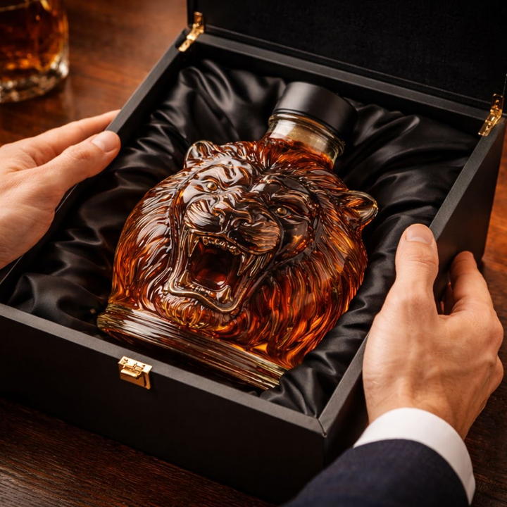 Carafe à Whisky – Édition Lion