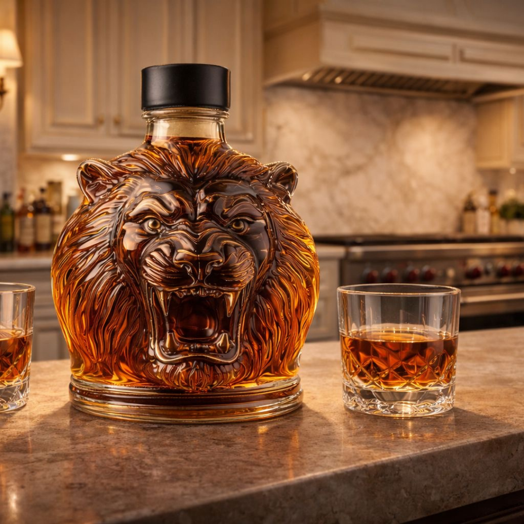 Carafe à Whisky – Édition Lion