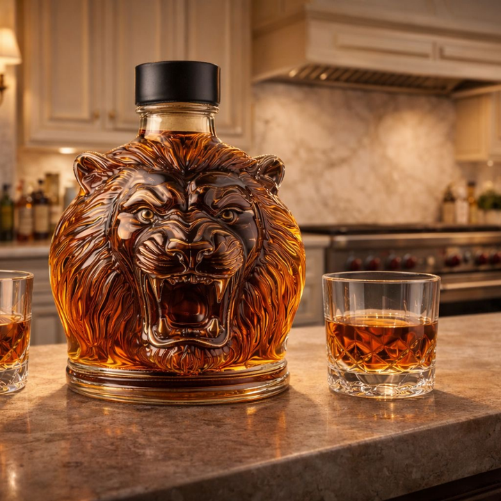 Carafe à Whisky – Édition Lion
