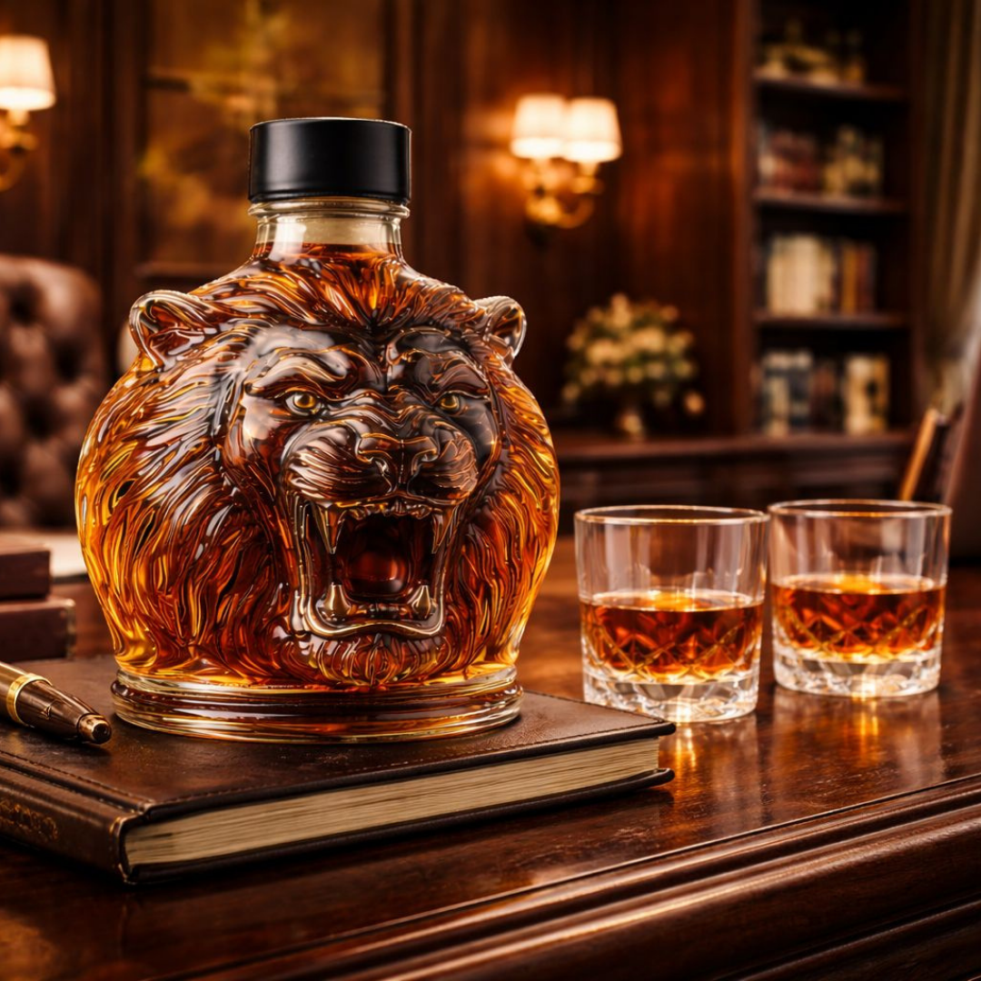 Carafe à Whisky – Édition Lion