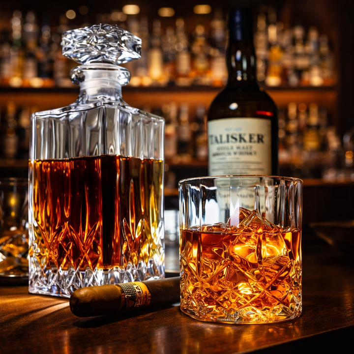 Coffret Whisky – Bouteille et Verre