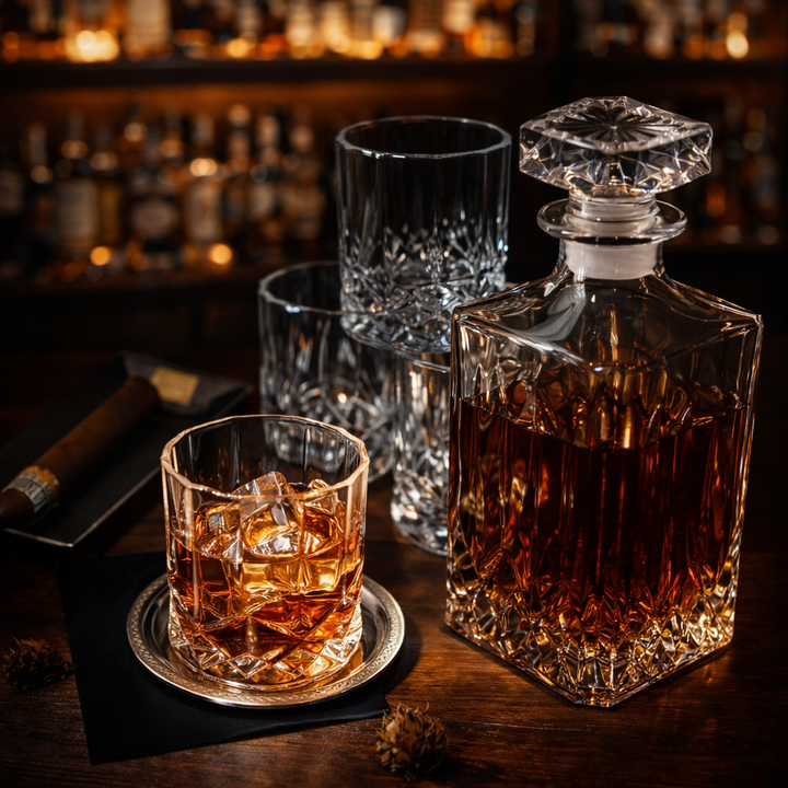 Coffret Whisky – Bouteille et Verre