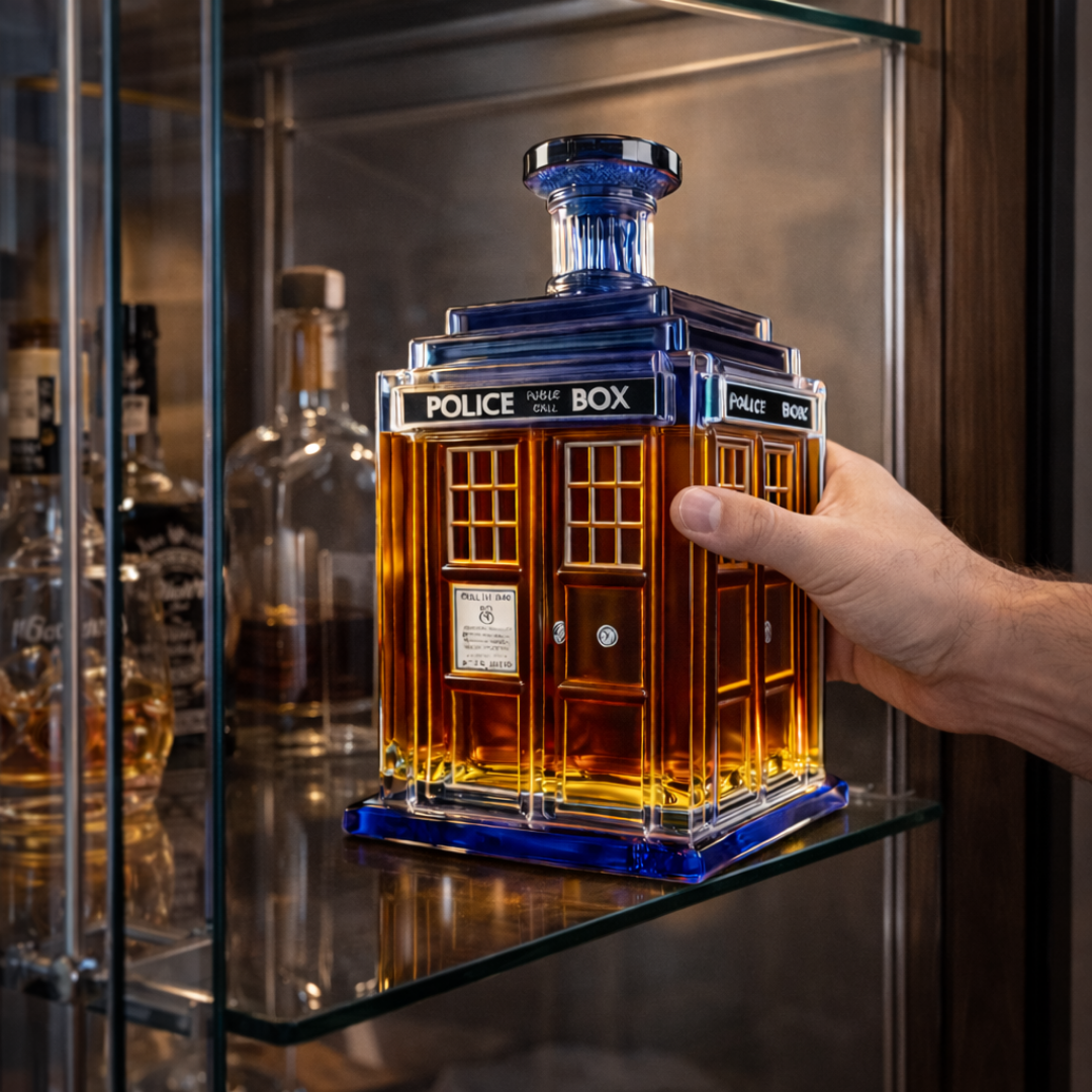 Carafe à Whisky – Édition Cabine de Police