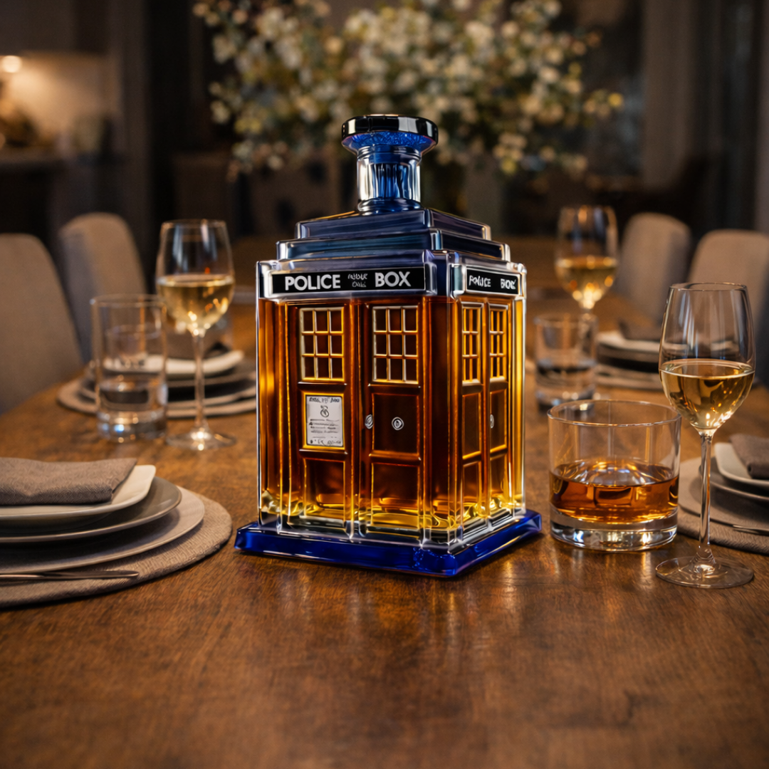 Carafe à Whisky – Édition Cabine de Police