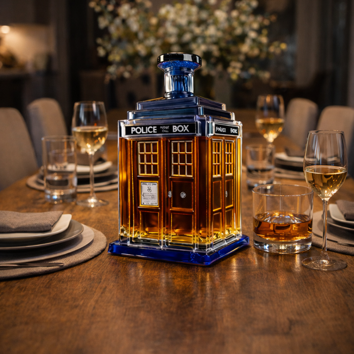 Carafe à Whisky – Édition Cabine de Police