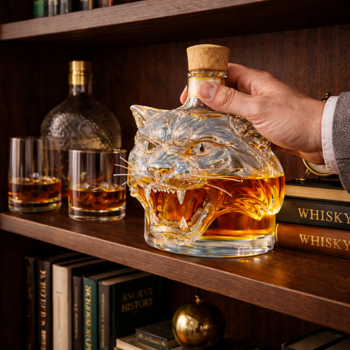 Carafe à Whisky – Édition Tigre