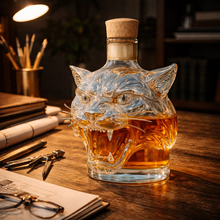 Carafe à Whisky – Édition Tigre