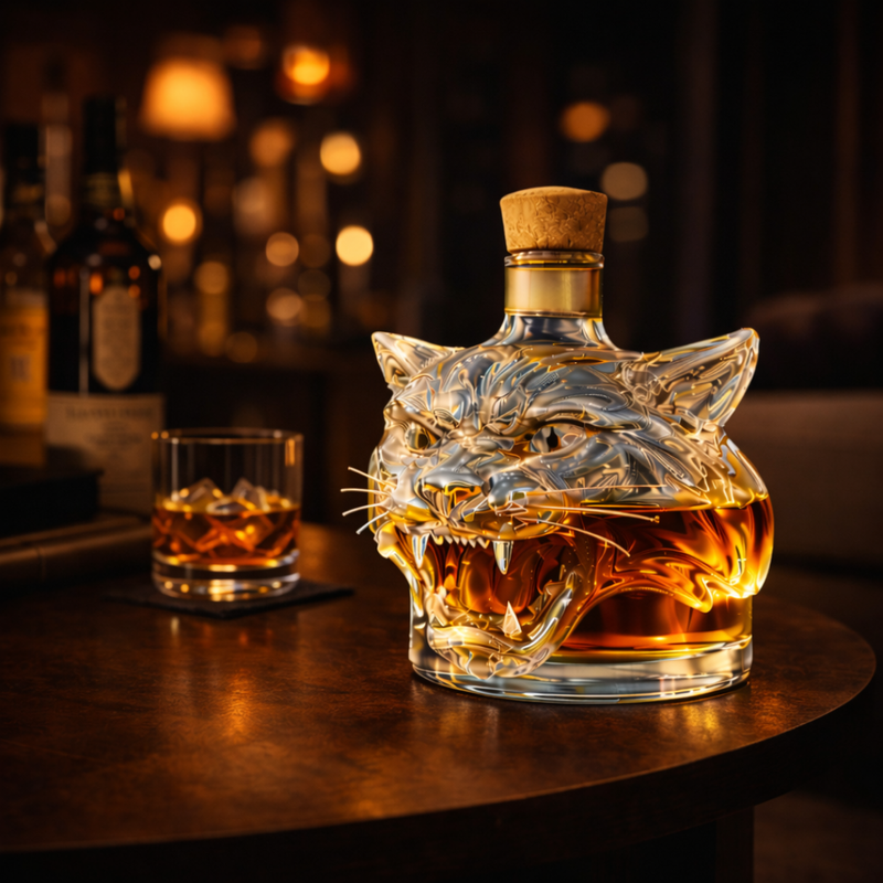 Carafe à Whisky – Édition Tigre