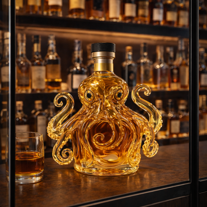 Carafe à Whisky – Édition Poulpe