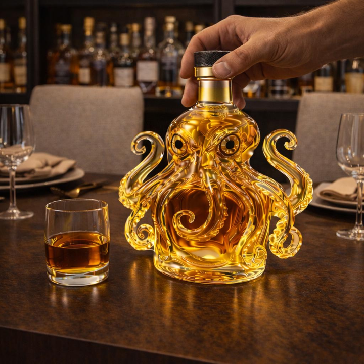 Carafe à Whisky – Édition Poulpe