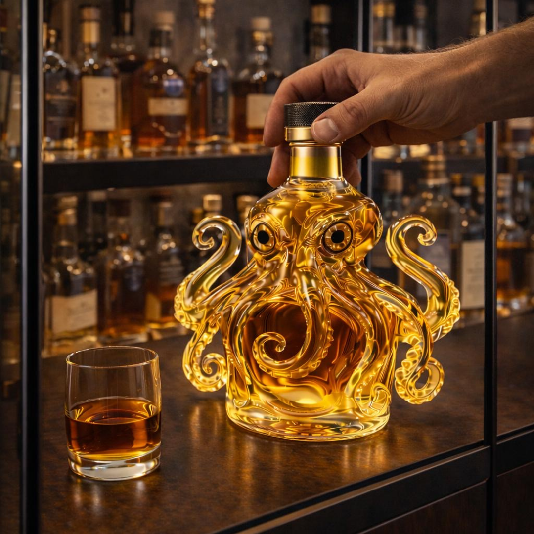 Carafe à Whisky – Édition Poulpe