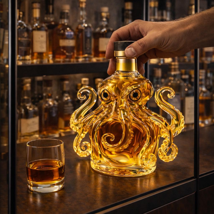 Carafe à Whisky – Édition Poulpe