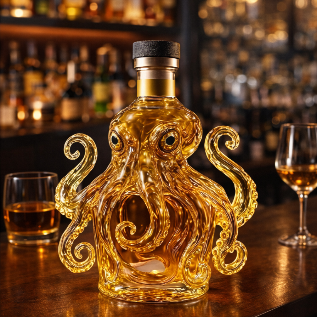 Carafe à Whisky – Édition Poulpe