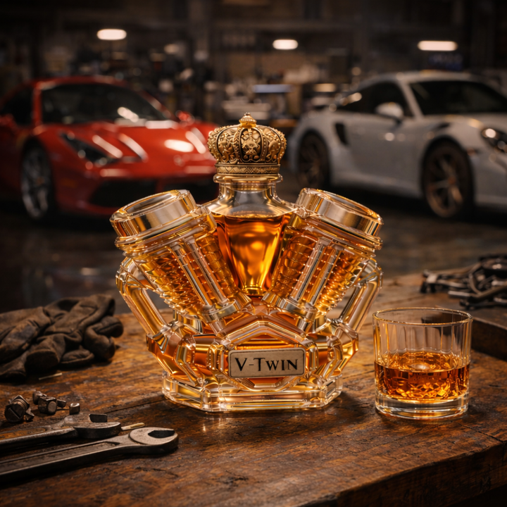 Carafe à Whisky – Édition V-Twin