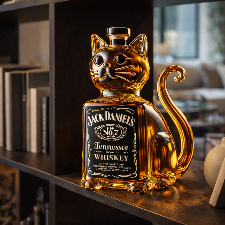 Carafe à Whisky – Édition Chat