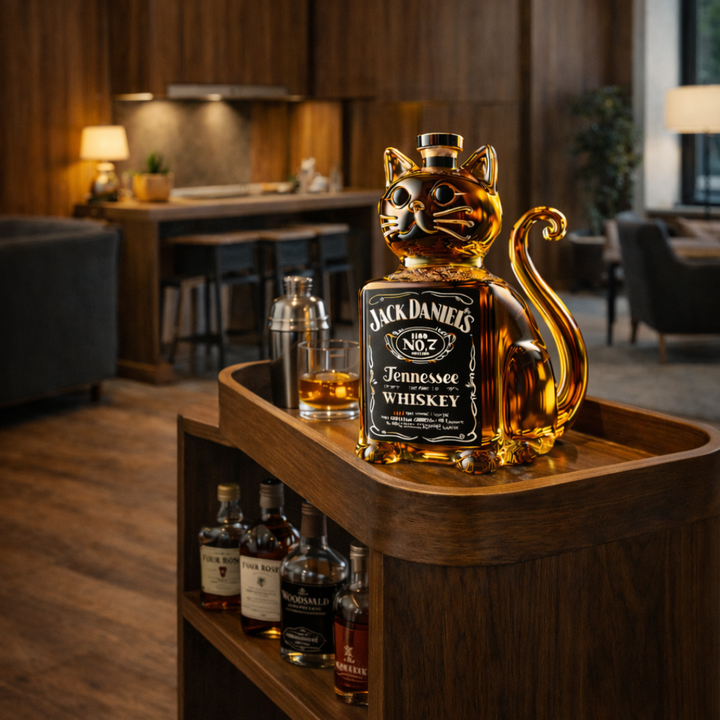 Carafe à Whisky – Édition Chat