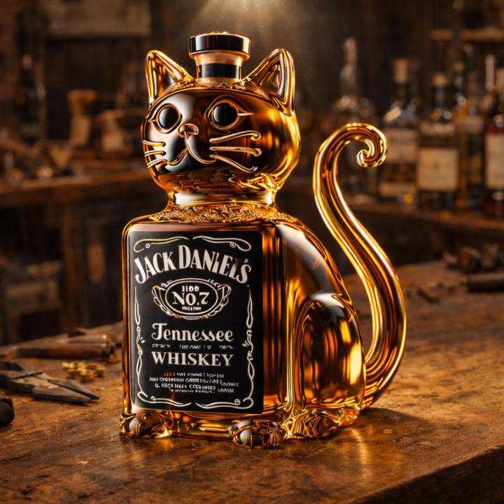 Carafe à Whisky – Édition Chat