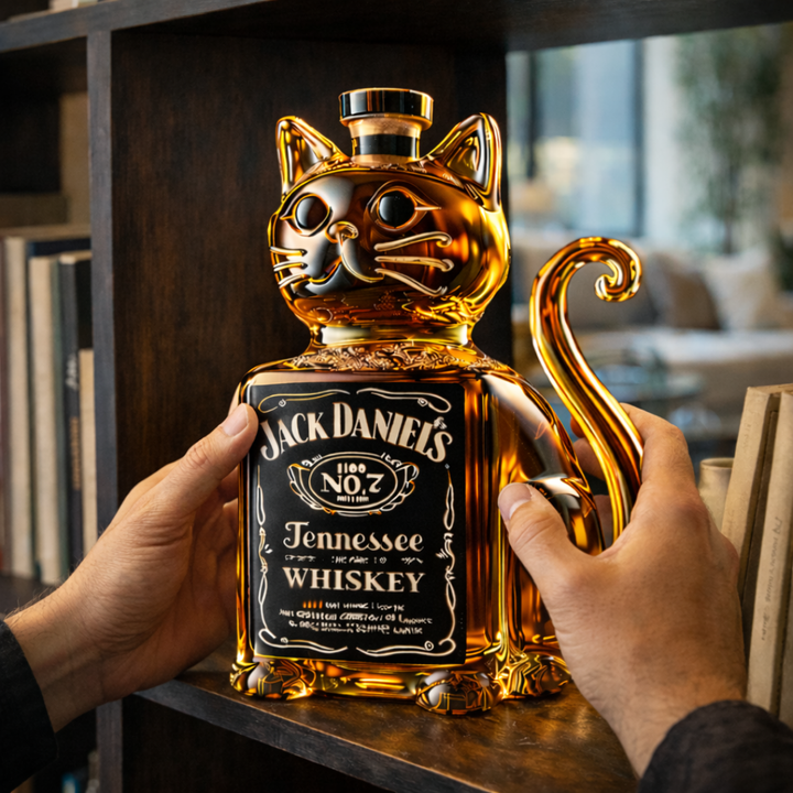 Carafe à Whisky – Édition Chat