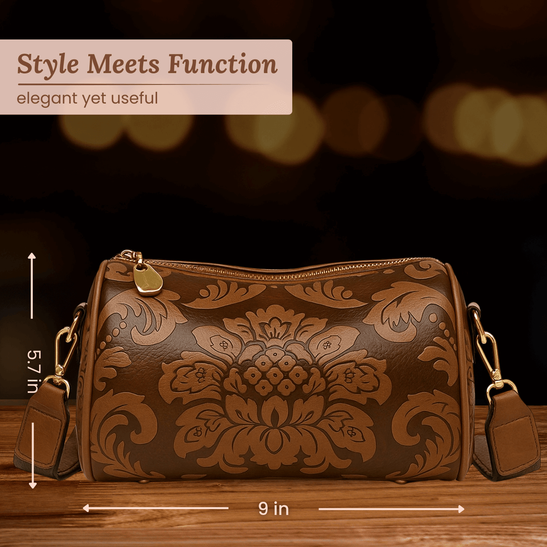 Jessica’s Floral Elegance | Shoulder Bag