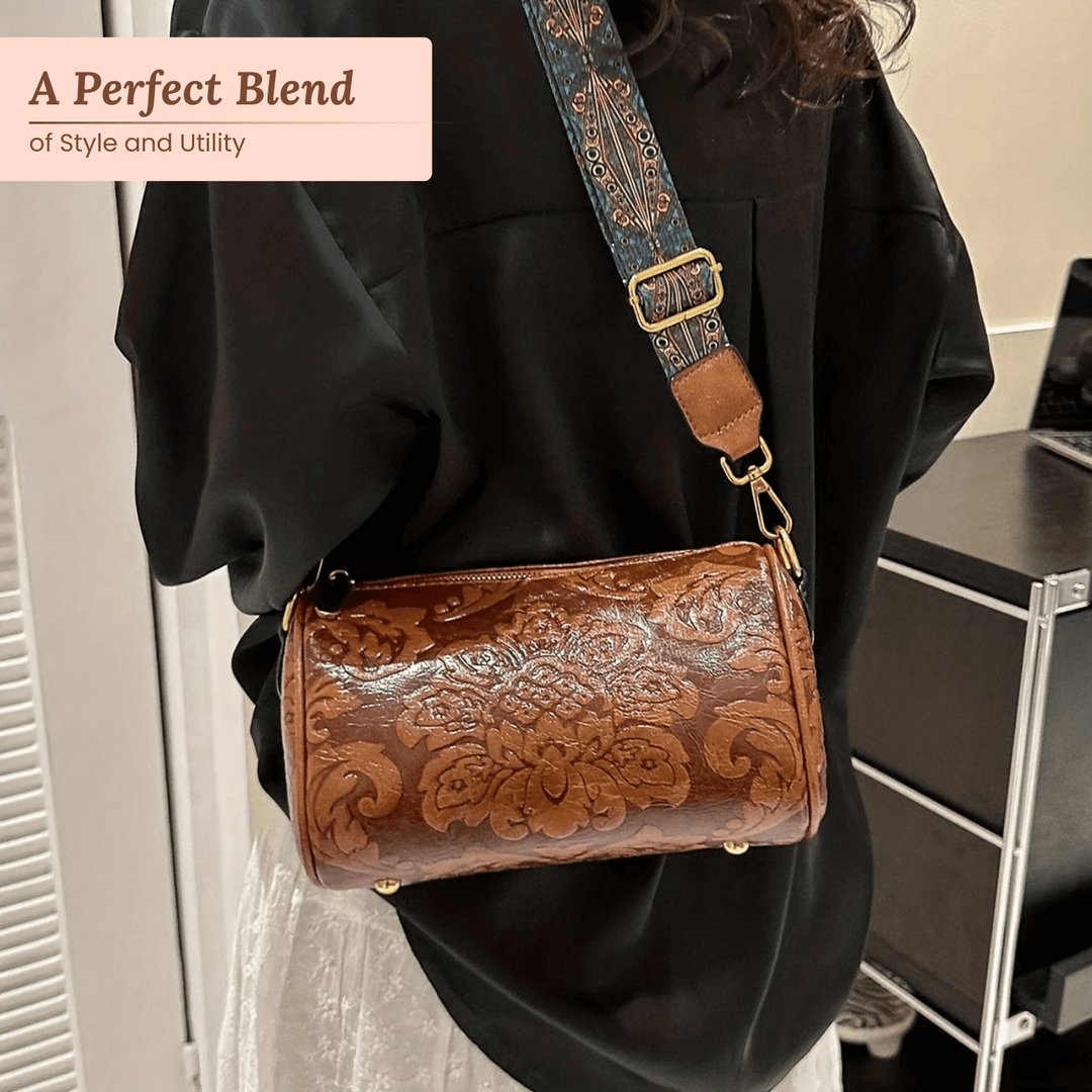 Jessica’s Floral Elegance | Shoulder Bag
