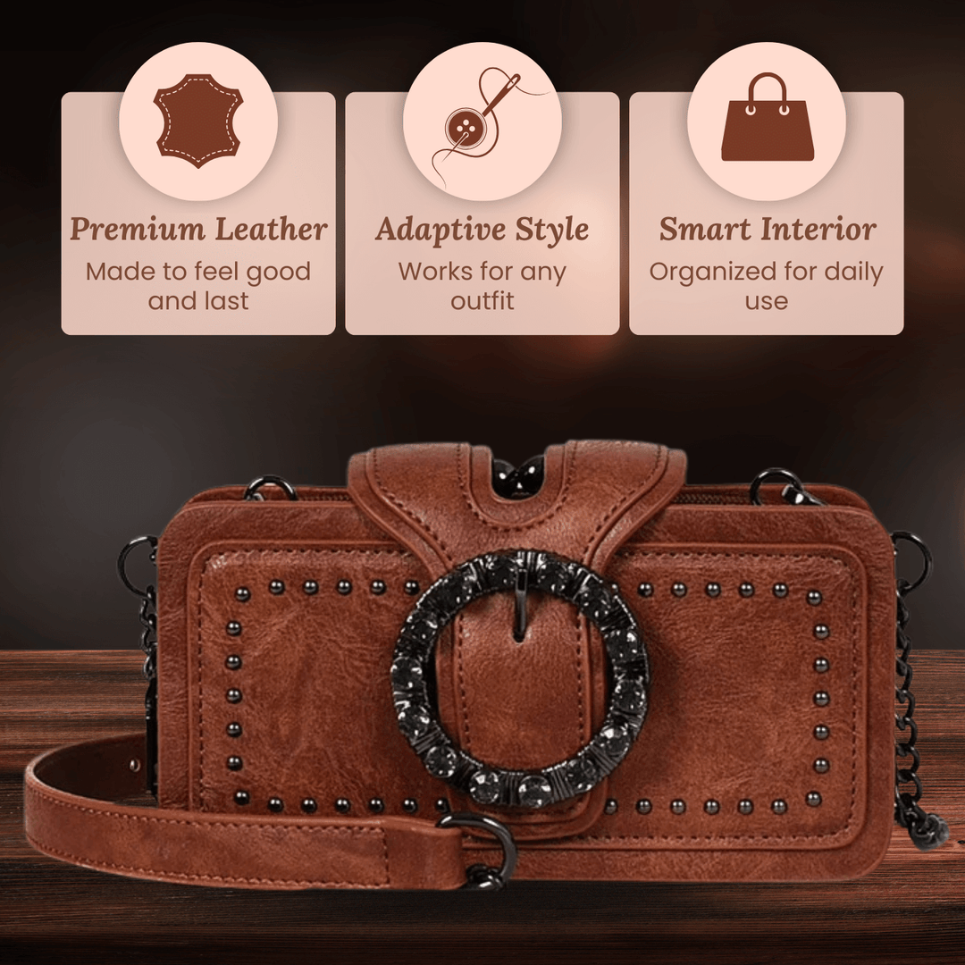 Margherita’s Studded Buckle | Clutch