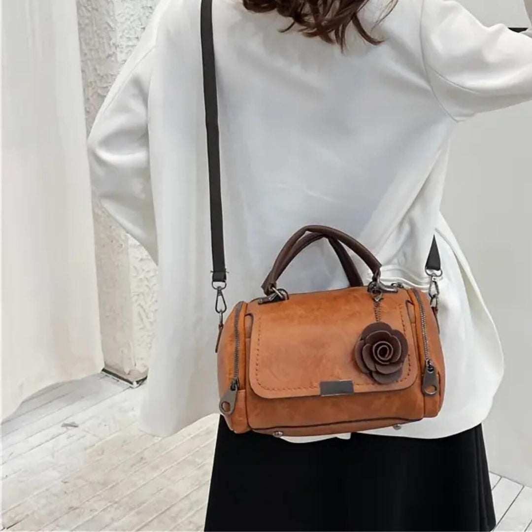 Veronica’s Floral Accent | Handbag