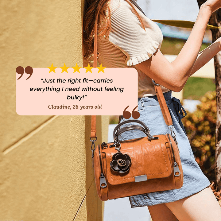 Veronica’s Floral Accent | Handbag