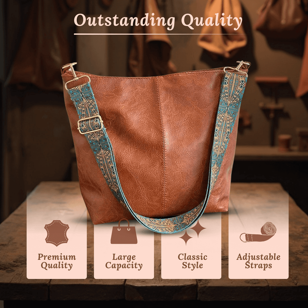 Alba’s Textured Carry | Shoulder Bag