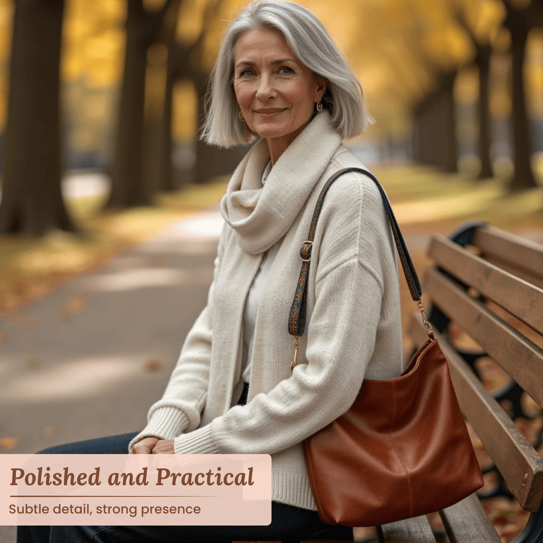 Alba’s Textured Carry | Shoulder Bag